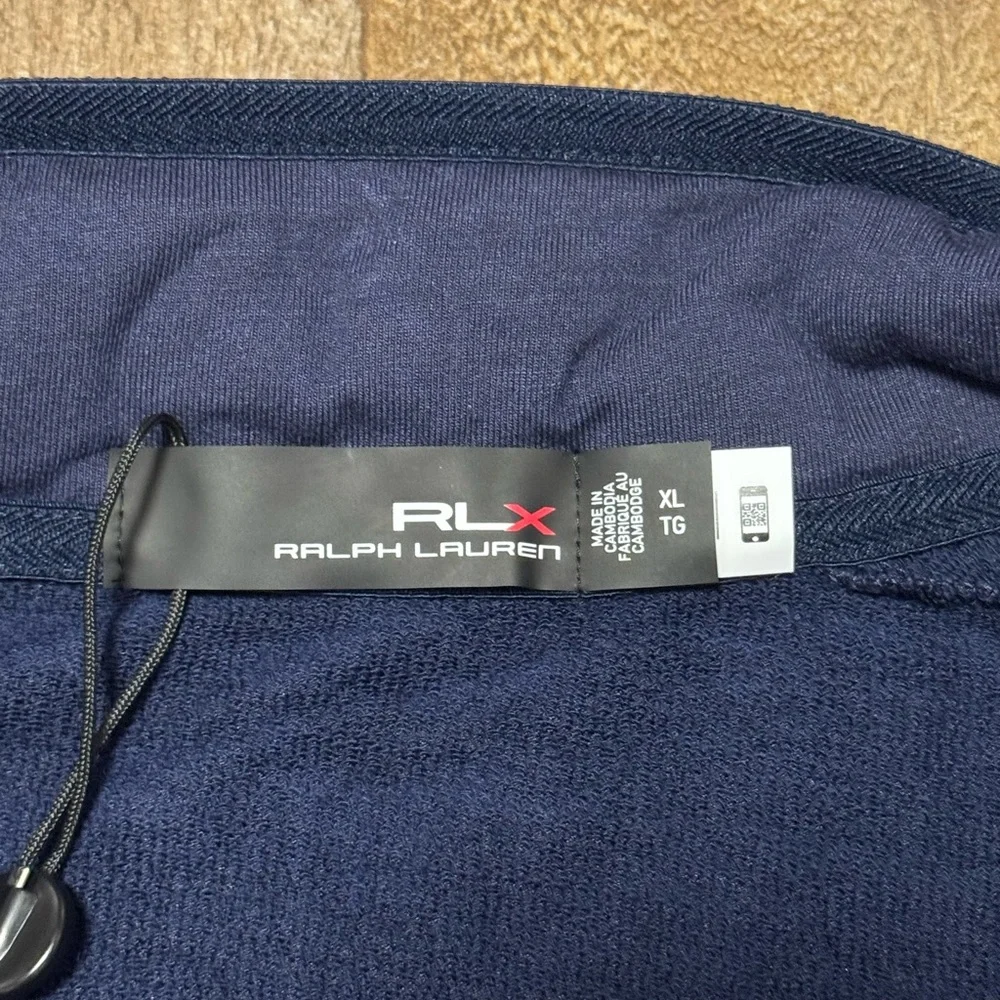 RLX Ralph Lauren Men’s Golf Vest Blue Size XL NWT - Picture 5 of 11